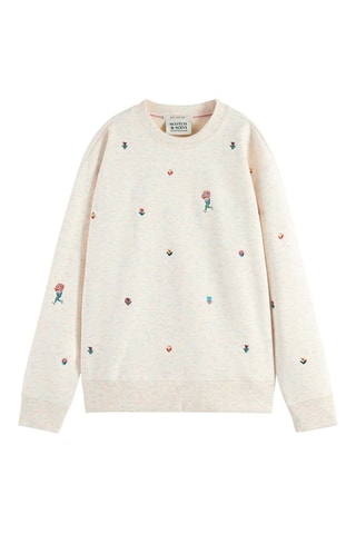 Sweater Relaxed Fit - Gemêleerd Beige