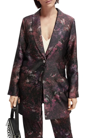 Blazer 
Paars en Nachtblauw