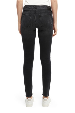 Biologisch Katoenen Jeans Skinny-fit- Zwart