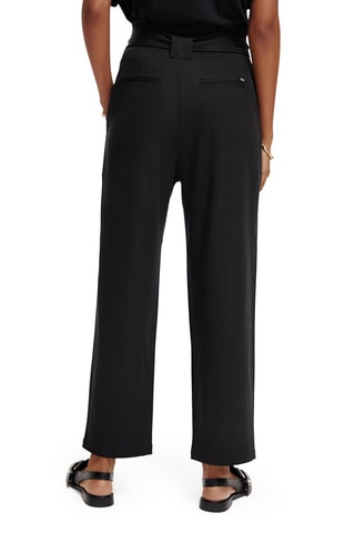 Pantalon taille haute - Noir