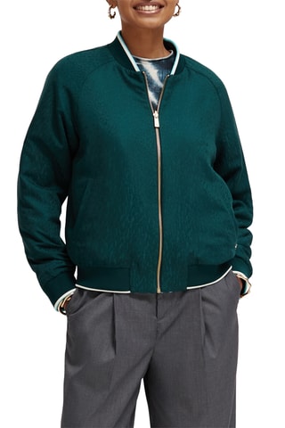 Dubbelzijdig Bomberjack - Groen en Blauw