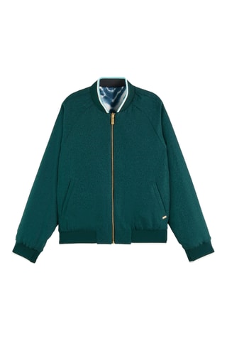 Dubbelzijdig Bomberjack - Groen en Blauw