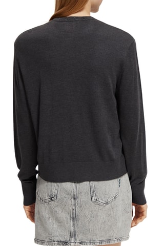 Vest - Gemêleerd Donkergrijs