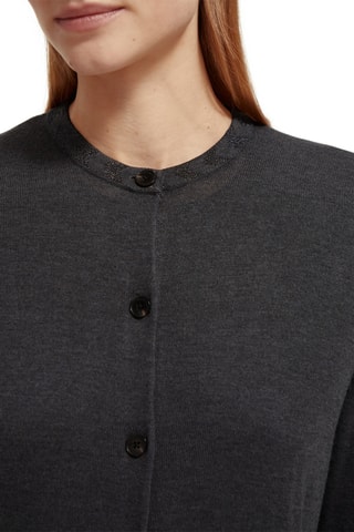 Vest - Gemêleerd Donkergrijs