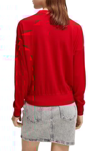 Merinoswollen Trui Rood