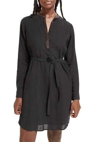 Biologisch Katoenen Jurk Zwart