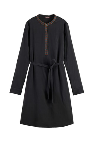 Biologisch Katoenen Jurk Zwart