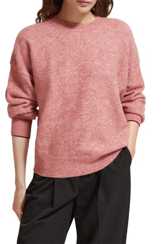 Alpacawollen Trui Gemêleerd Roze