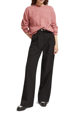 Alpacawollen Trui Gemêleerd Roze