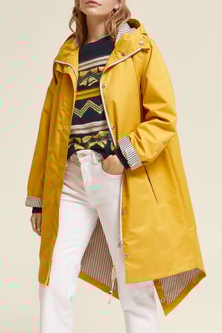 Parka met Capuchon - Geel