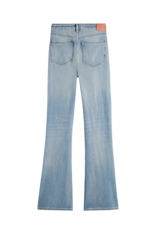 Jeans Hoge Taille Flared - Lichtblauw