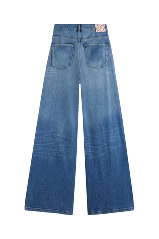 Jeans wide legs - Lichtblauw