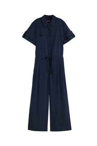 Jumpsuit - Marineblauw