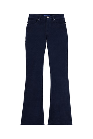 Jeans Flared - Marineblauw
