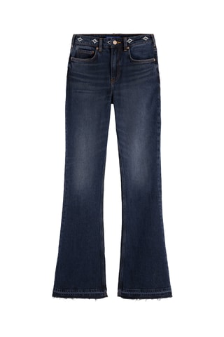 Jeans Flared - Donkerblauw