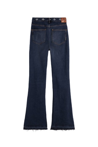 Jeans Flared - Donkerblauw