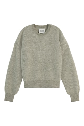 Alpacawollen Trui Lichtgrijs