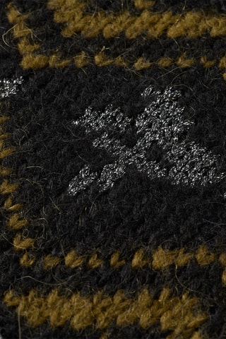 Wollen en Mohair Trui- Zwart