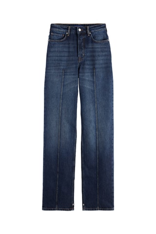 Jeans recht model - Donkerblauw