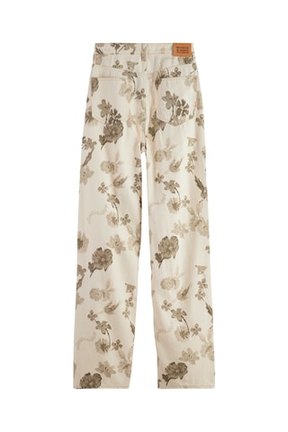 Jeans recht model - Ecru