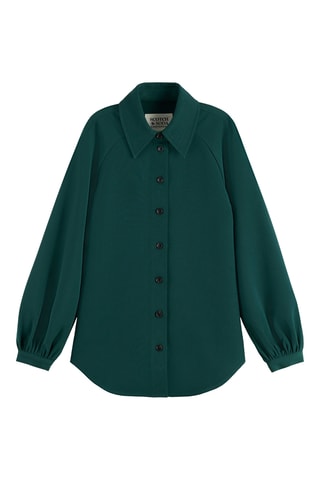 Blouse - Donkergroen