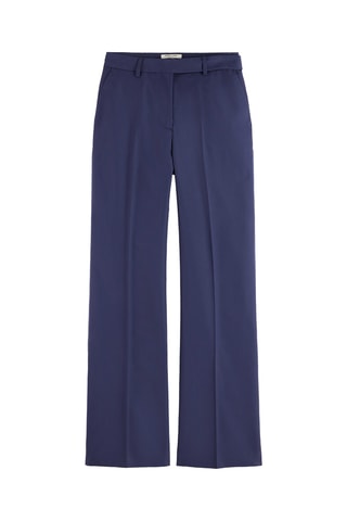 Broek wide legs - Marineblauw
