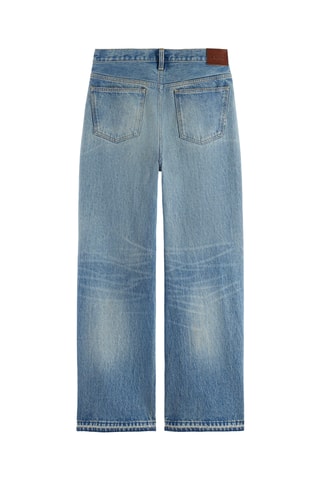 Jeans wide legs - Lichtblauw