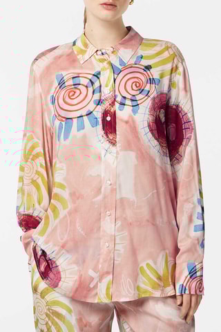 Blouse relaxed - Roze