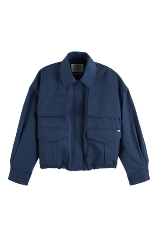 Jasje met capuchon - Marineblauw