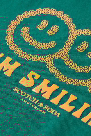 Biologisch Katoenen T-shirt - Donkergroen