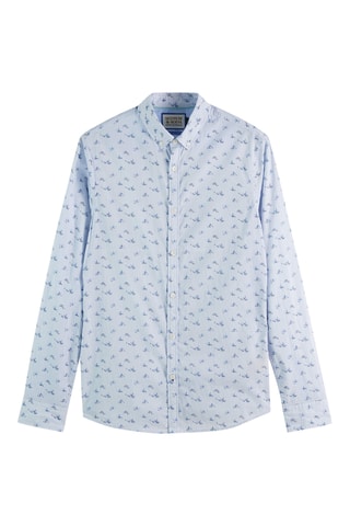 Overhemd slim - Blauw