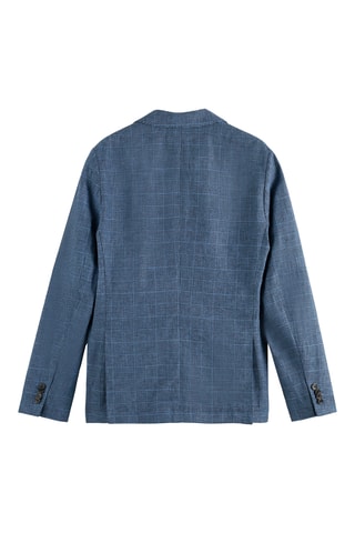 Linnen Blazer Blauw