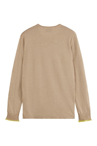 Linnen Trui Beige