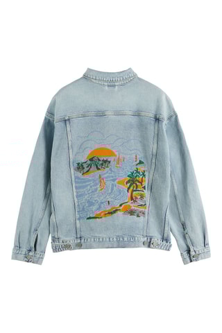 Spijkerjasje - Lichtblauw