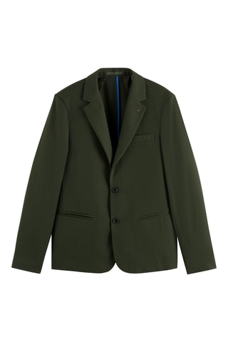 Blazer relaxed - Donkergroen