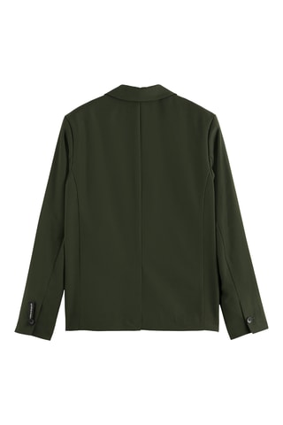 Blazer relaxed - Donkergroen