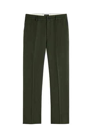 Chino relaxed-fit- Kaki