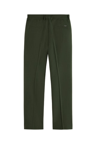 Chino relaxed-fit- Kaki