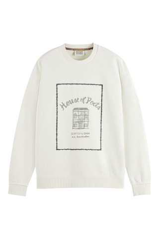 Sweater relaxed - Wit