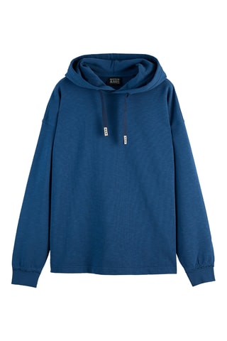Sweater met capuchon - Marineblauw