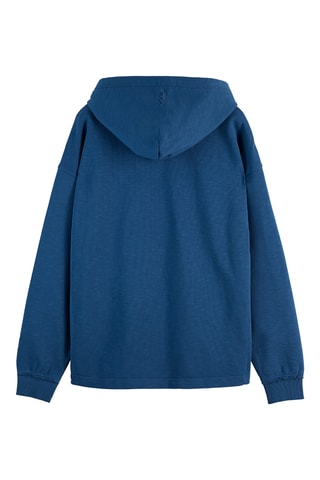 Sweater met capuchon - Marineblauw