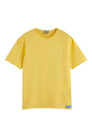 T-shirt relaxed - Geel