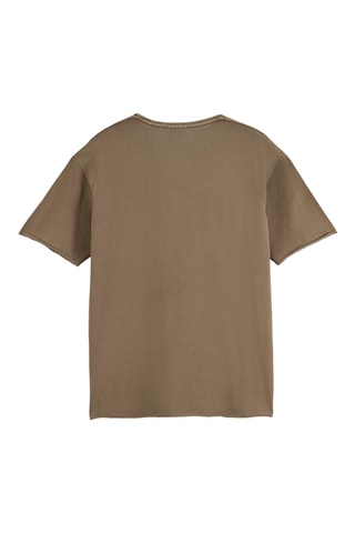 T-shirt relaxed - Beige foncé