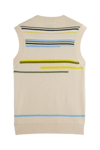 Mouwloos vest- Beige