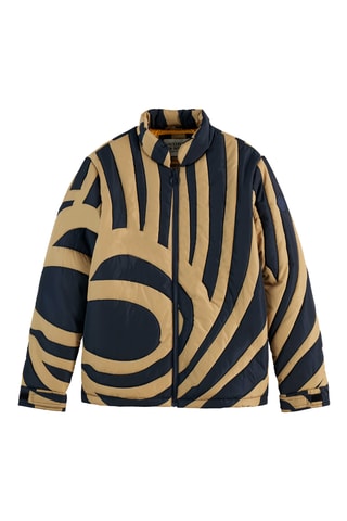 Gewatteerde Jas - Beige