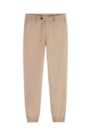 Linnen Joggingbroek Beige