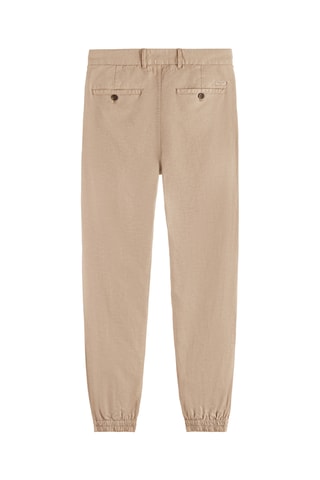 Linnen Joggingbroek Beige