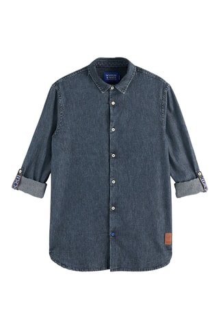 Spijkerblouse - Grijs