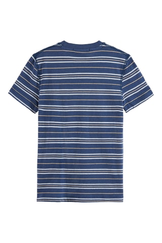 T-shirt en lin - Bleu