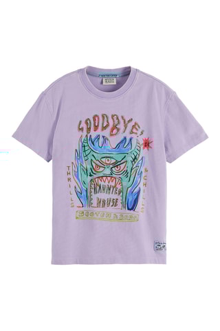 T-shirt - Lichtpaars